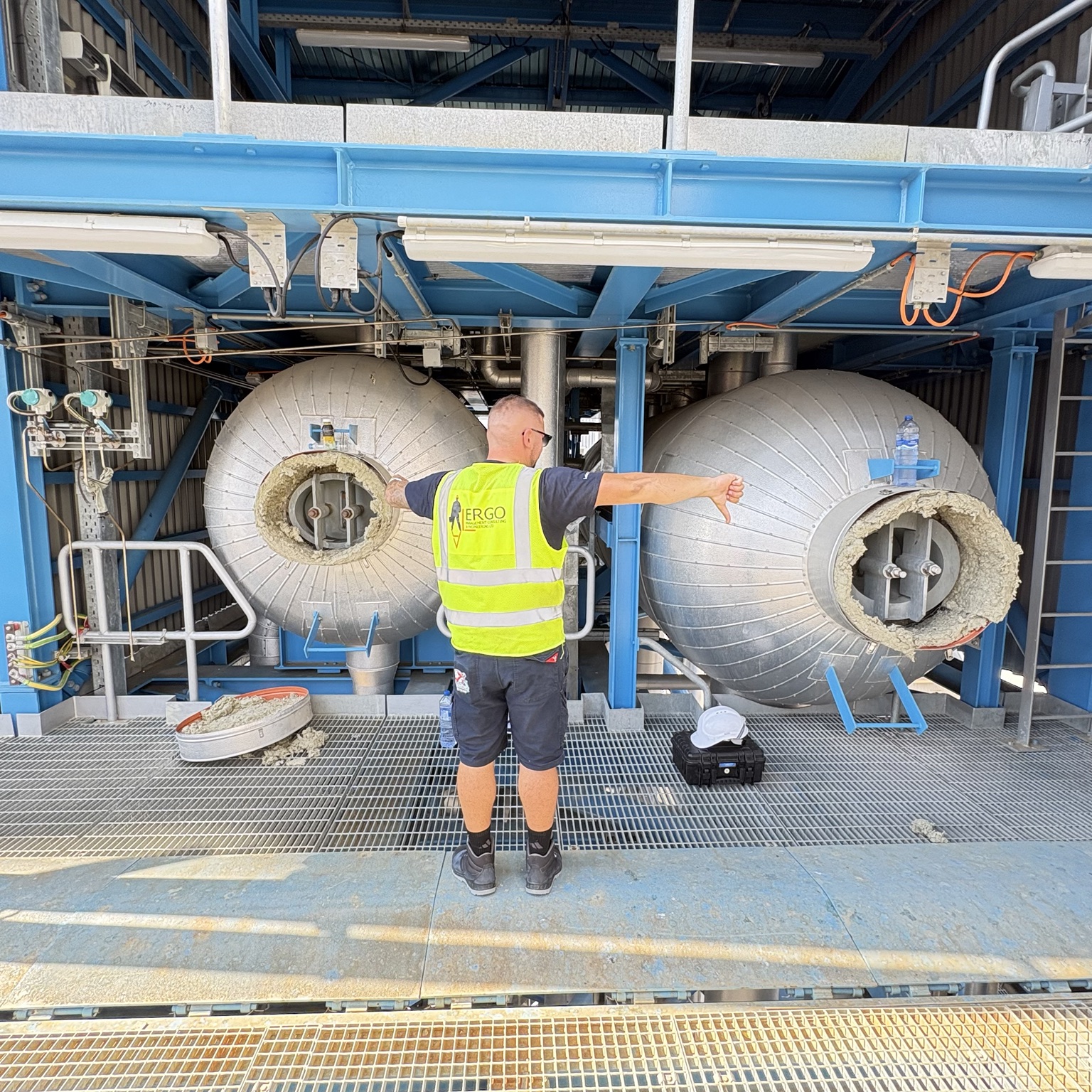 Industrial infrastructure used as a real ILDI instructor case